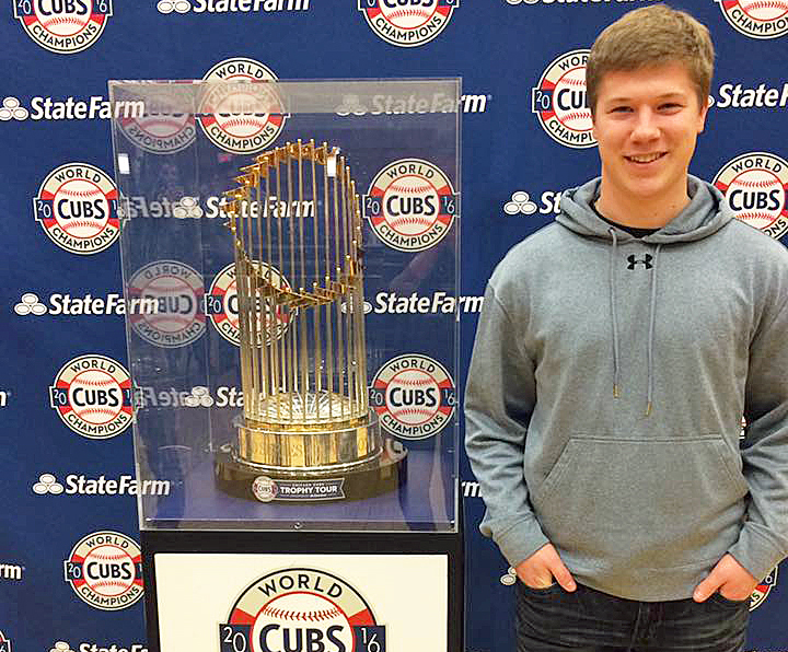 Photos: Cubs World Series Trophy comes to the Q-C