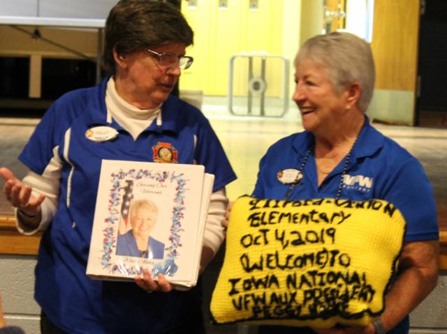 Vinton Today - VFW Auxiliary 8884 welcomes National President at Tilford