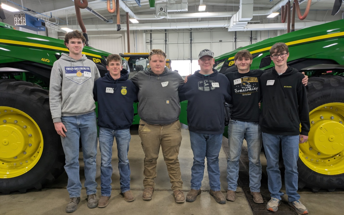 Article Thumbnail. Members Pictured (Left-to-Right): Leif Allen, Cole Birker, Andrew Allsup, Braedon Hepker, Kaden Nesler, and Carter Smith.